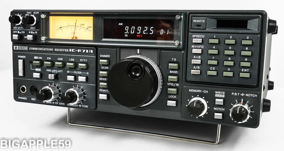 Icom IC-R71A Receiver Shortwave AM SSB CW Radio ***CLASSIC DX MACHINE*** - Image 4 of 4