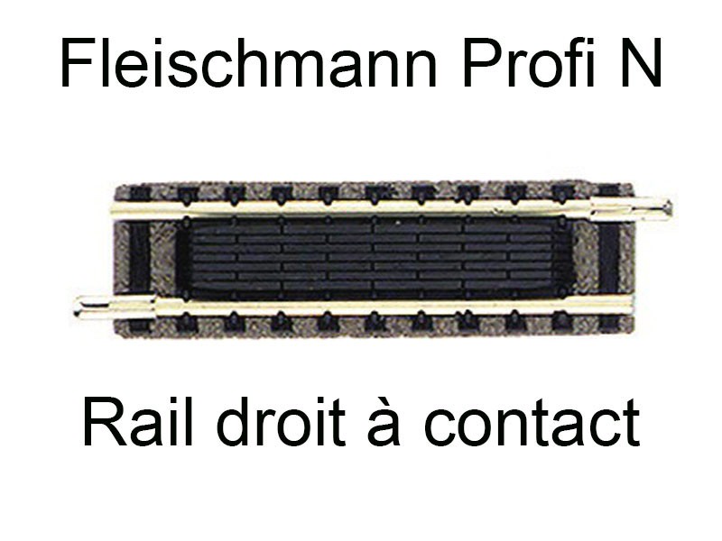 Rail de contact FLEISCHMANN 9115 stop pannes detection voie Profi N
