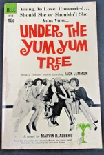 UNDER THE YUM YUM TREE by Marvin H. Albert Dell Book 1st Print 1963 Paperback PB