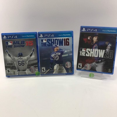 MLB The Show Collection [15, 16, 20] Sony PlayStation 4 PS4 Games