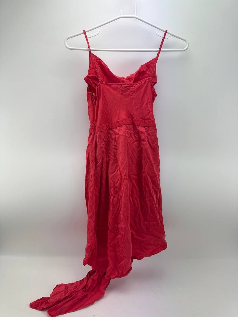 fleur du mal red dress Red Kate Maxi Dress
