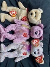 Ty Beanie Babies Signature Bears Lot of 3 1999, 2000, 2001