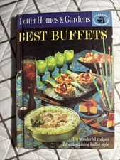 BETTER Homes & Gardens Best Buffets Creative Cooking Library Cookbook 1963 VG
