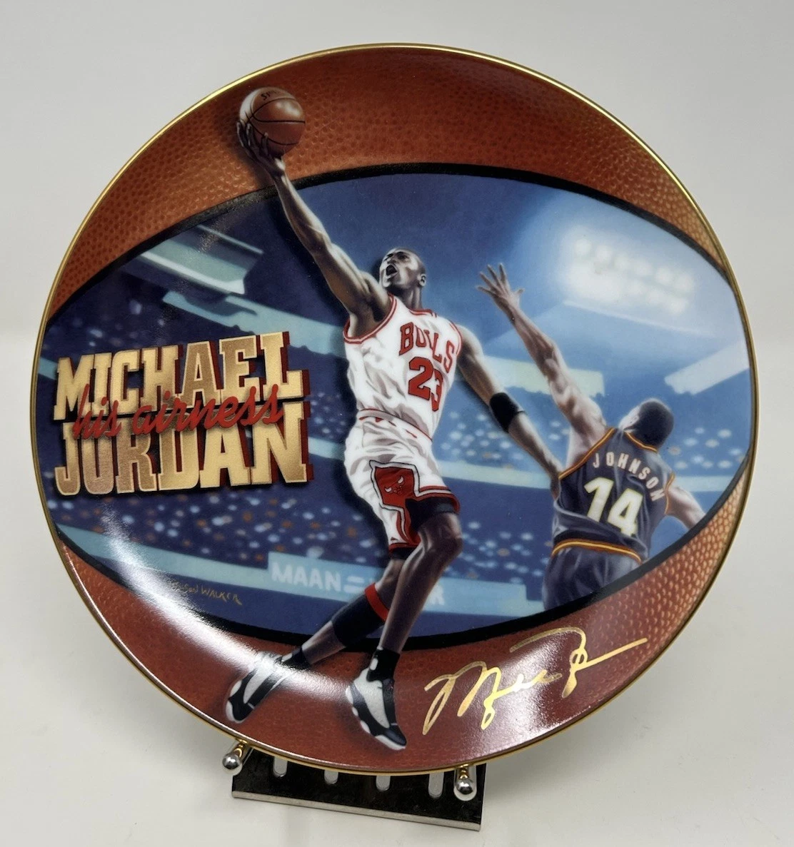 値下げ！アッパーデック社製 マイケル・ジョーダン絵皿 michael jordan plates products for sale | eBay
