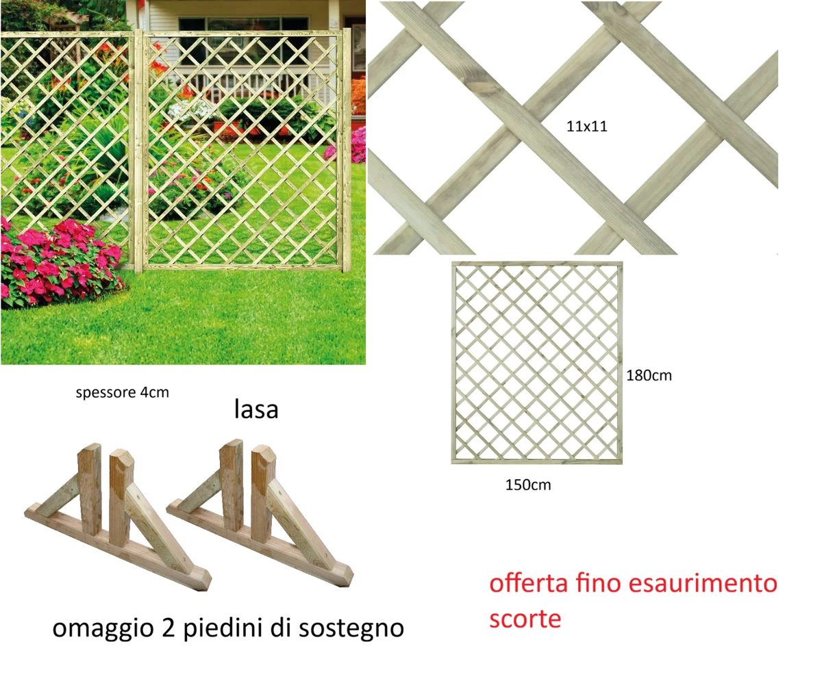 Grigliato Legno Con Arco | Confronta prezzi