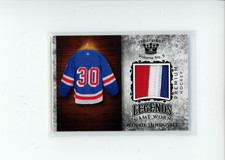 2024 Sportkings Volume 5 Henrik Lundqvist Premium Hockey Jersey Patch Relic