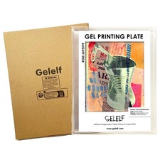 Upgraded Gel Printing Plate 5"x7" - No Aging Bubbling, Reusable Gel Plates ...