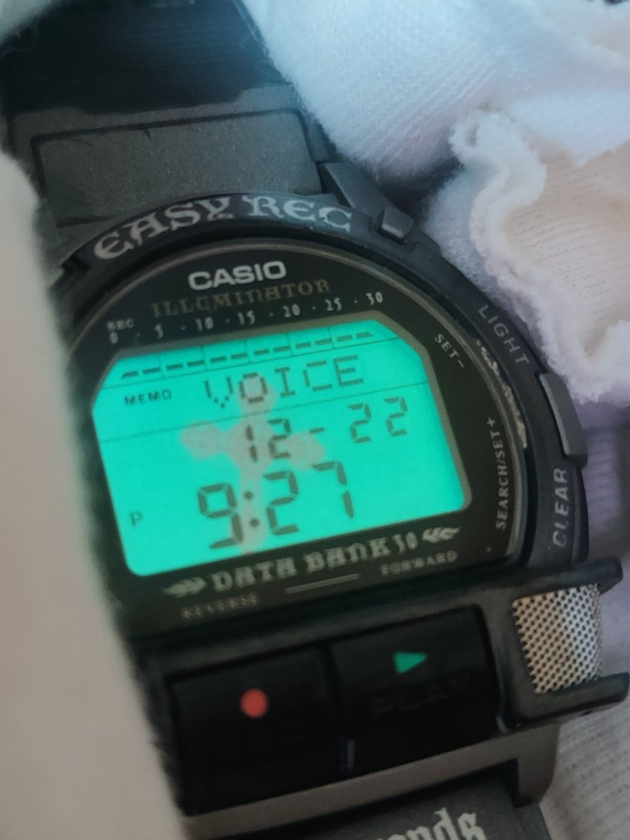 Vintage 1998 Casio Db-v300 Digital Rec Data Bank 30 Watch Module