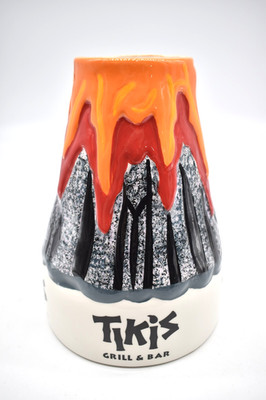 Volcano Tiki Mug Vase - Tikis Bar & Grill in Hawaii Limited Edition 144 of 1008