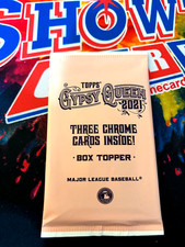 2021 Topps Gypsy Queen Box Topper Sealed Pack 3 Chrome Cards Per