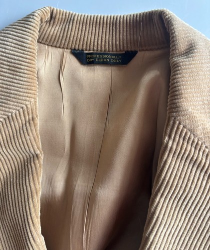 Vintage Larry Mahan braune Cord Western Jacke Blazer Cowboy Pferdekopf Knöpfe - Bild 8 von 9