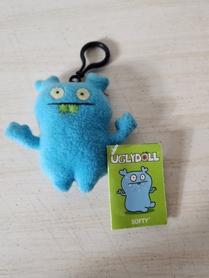 Uglydolls Softy-Bat 4.25'' Plush Backpack Clip Stuffed Keychain Ugly Doll*NEW*