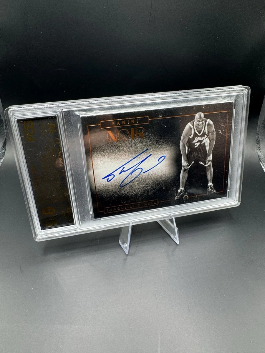 Panini Shaquille O'Neal Basketball Autographed Sports Trading