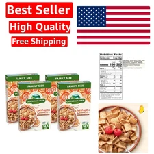 Organic Cinnamon Crunch Cereal, Family Pack of 4, 14.5 oz - Healthy & Delicious
