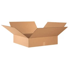 GRAINGER APPROVED 493T53 PK 10 Shipping Box,24x24x6 in 493T53