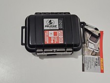 NEW Pelican i1010 Micro iPod Hard Case Black Waterproof 5  x 4  x2  