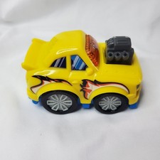 Vtech Go Go Smart Wheels Zig Zag Raceway Car Yellow Stunt