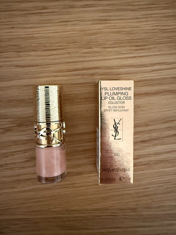 Yves Saint Laurent YSL Loveshine Plumping Lip Oil Gloss 100 Sparkling Dream