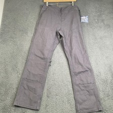 Dovetail Workwear Overalls Womens 12 Grey Freshley Stretch Canvas Bib Utility