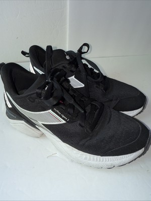 Diadora Mythos Vigore 2 Womens 7.5 Black Running Shoes BluShield