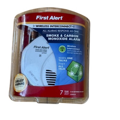 First Alert Wireless Interconnect Hardwired Smoke Alarm - SC0501CN