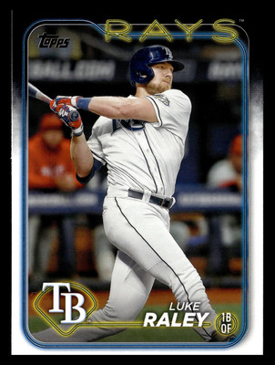 Luke Raley 2024 Topps #181 Tampa Bay Rays FREE SHIPPING | eBay