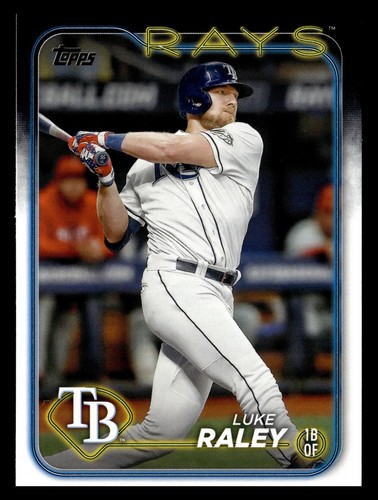 Luke Raley 2024 Topps #181 Tampa Bay Rays FREE SHIPPING | eBay