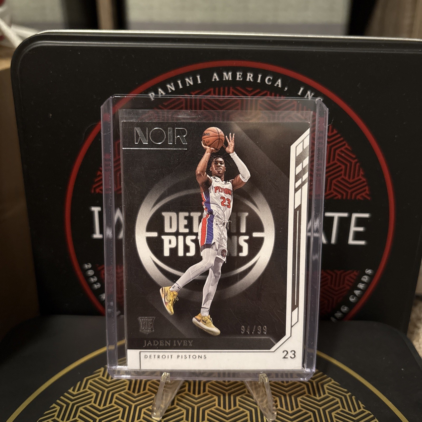 2022-23 Panini Noir Rookies Association Edition /99 Jaden Ivey #167 Rookie RC