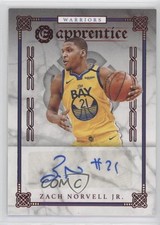 2019-20 Panini Chronicles Apprentice Signatures Red Zach Norvell Jr Auto 09k7
