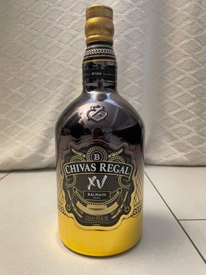 Chivas Regal - 15 year old XV Balmain Level 1 Limited Edition Blended Scotch ...