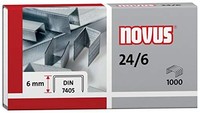 Novus Staples 24/6 Din, Box Of 1000 Staples