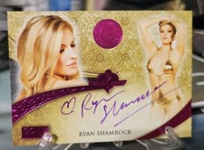 2021 Benchwarmer Gold Edition Ryan Shamrock AUTO Autograph Gold and Pink Foil