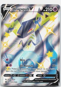 Dragapult V SWSH096 Sword & Shield Black Star Promo