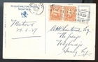 🍁 1927 Confederation 1c x 2 First Day Cover FDC Cat $150 ENGLAND Canada cover