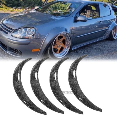For VW Golf MK7.5 MK7 MK6 MK5 MK3 4Pcs Fender Flares Extra Wide Body Wheel Arch