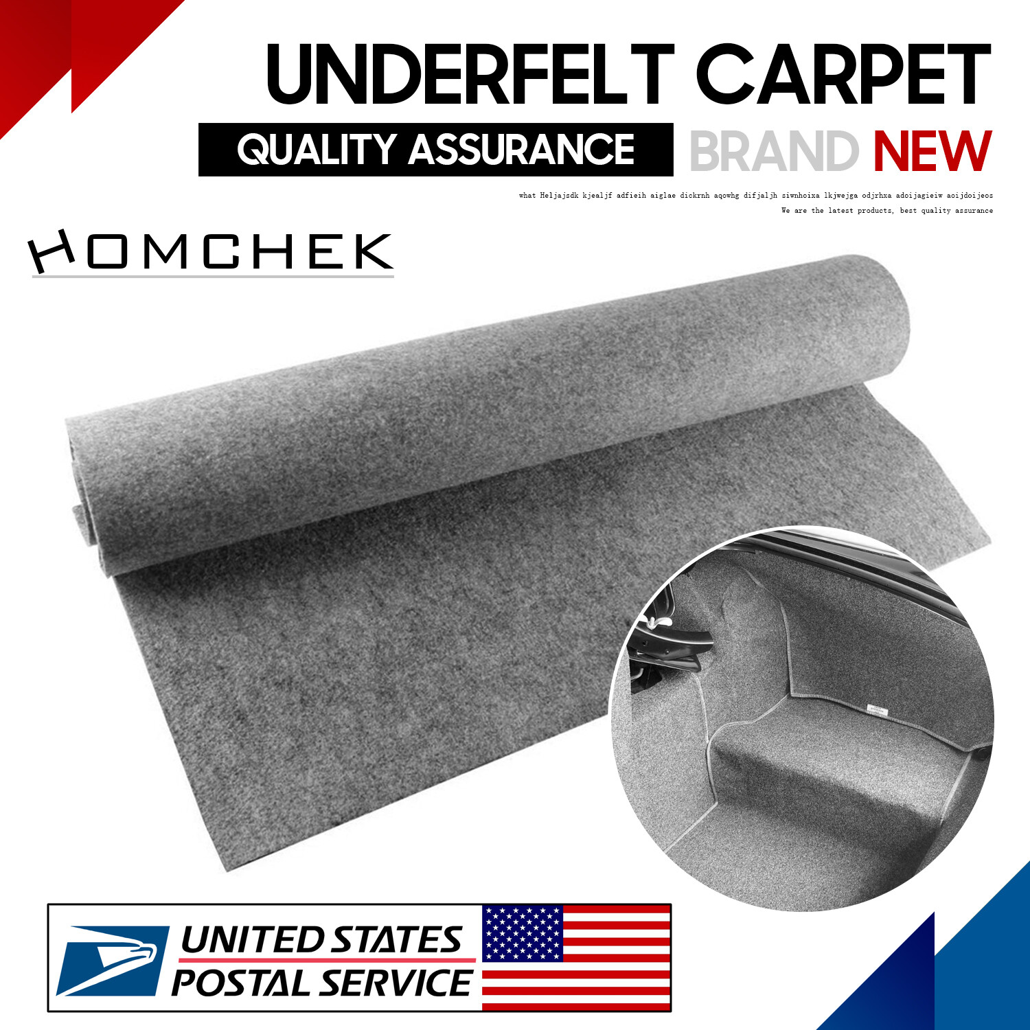 80"×40" mid grey Speaker Box Carpet eBay