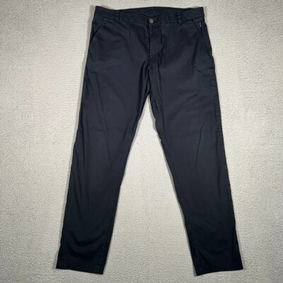 Lululemon Pants Mens 36x32 Blue Commission Swift Cotton Stretch