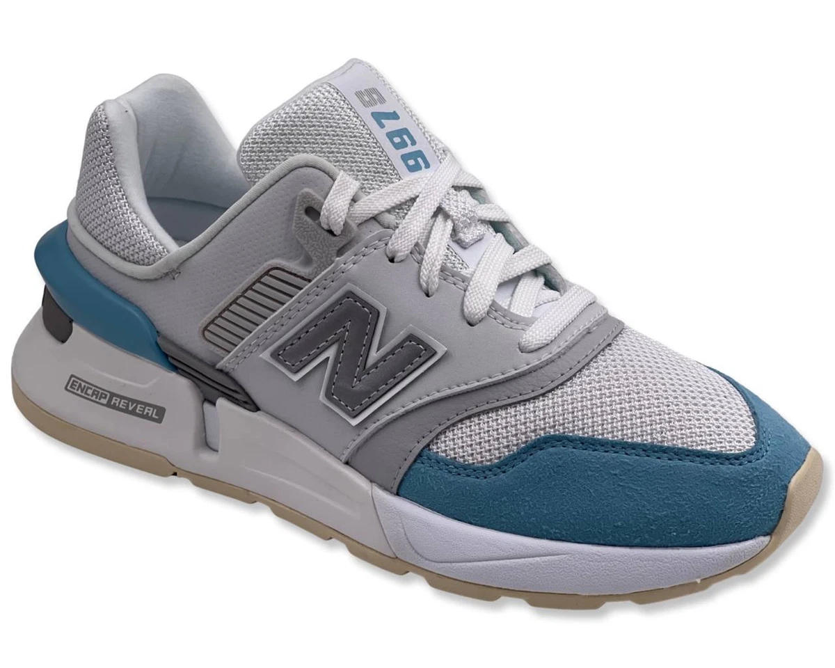 Womens grey new balance sneakers sales