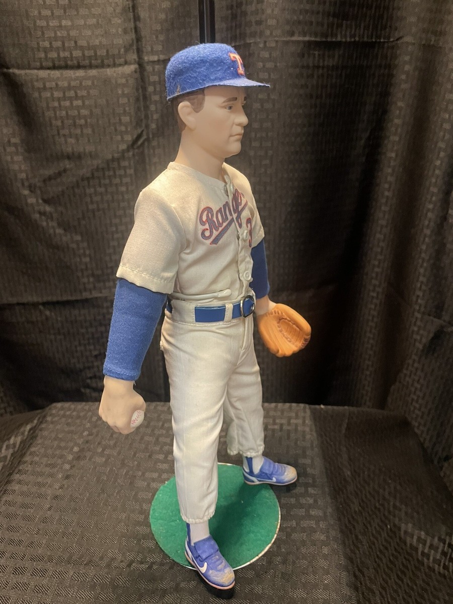 Vtg 1992 Sports Impressions Porcelain Doll Figurine Nolan Ryan
