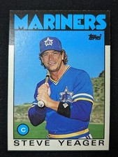1985 Topps Traded #130T Steve Yeager Seattle Mariners
