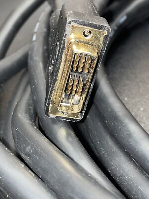 DVI-D Single Link Cable 25FT Male-Male Computer Monitor Cable E74020-C High Flex