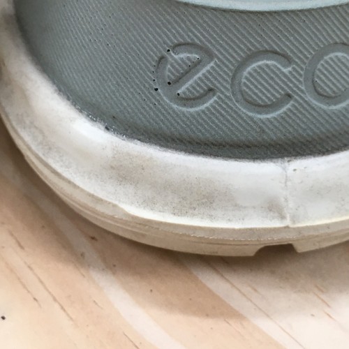 ECCO Sandals Womens 39 Exowrap Sporty Slingback Flats Beige Sage Green Fabric - Picture 5 of 16