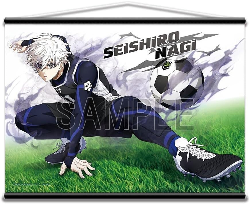 W suede Tapestry Wall scroll] Seishiro Nagi Blue Lock B2 size New
