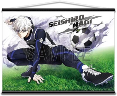 W suede Tapestry Wall scroll] Seishiro Nagi Blue Lock B2 size New