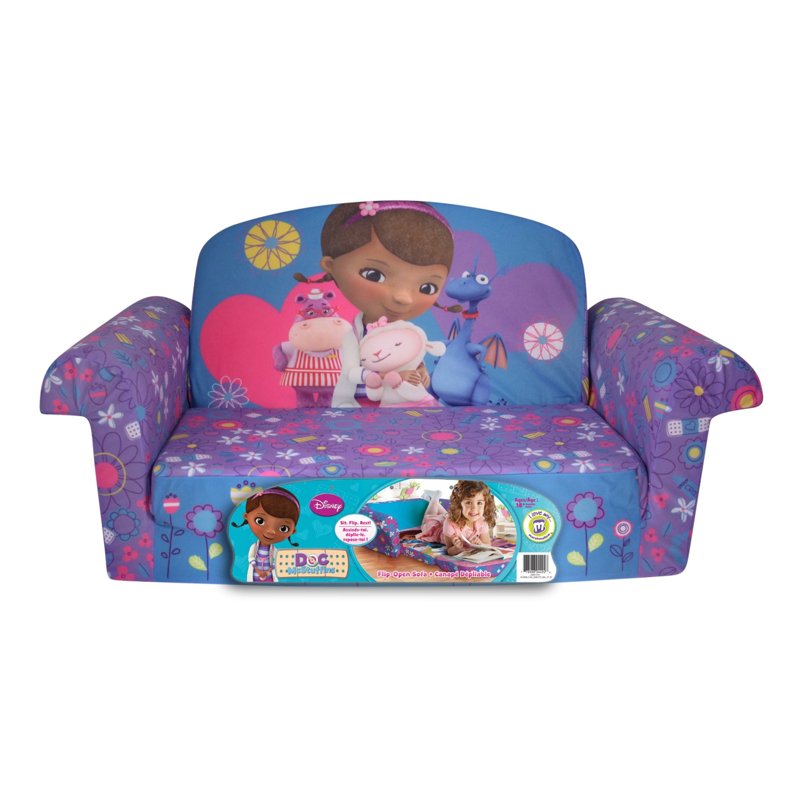 princess flip open sofa