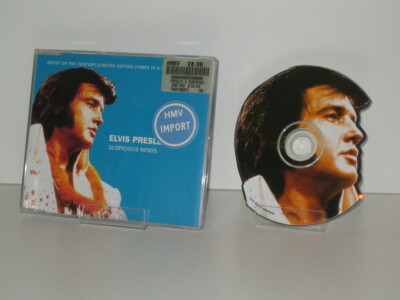 Form-CD (shape-CD) Elvis Presley: Suspicious Minds (1999 BMG EU) 