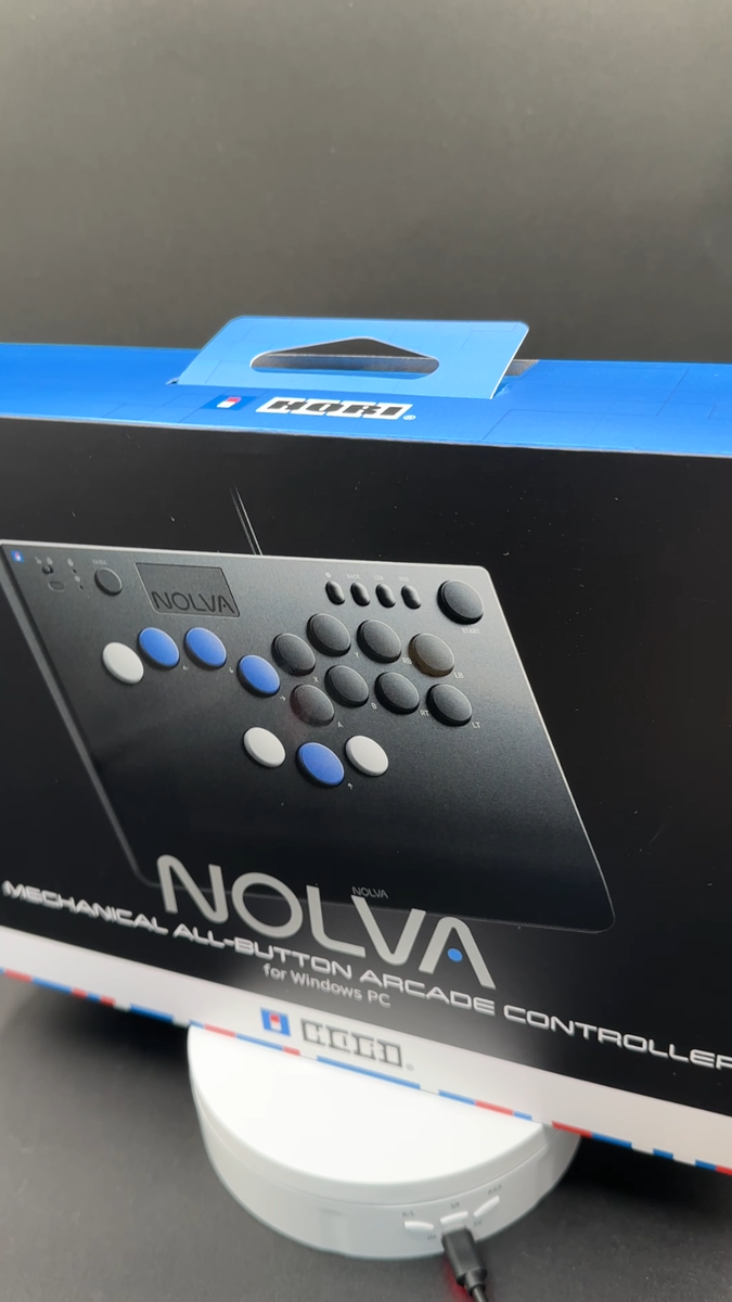 Hori Nolva Mechanical All-Button Arcade Leverless Controller Hori Nolva Mechanical All-Button Arcade Leverless Controller