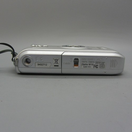 Fotocamera digitale subacquea Pentax Optio W10 6,0 megapixel argento testata - Foto 5 di 6