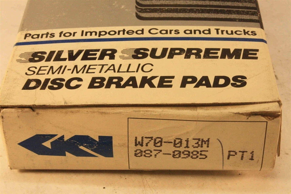 Pastillas de freno traseras semimetálicas para DATSUN NISSAN 280ZX 810 087-0985 1979-1981 Foto 3 de 3