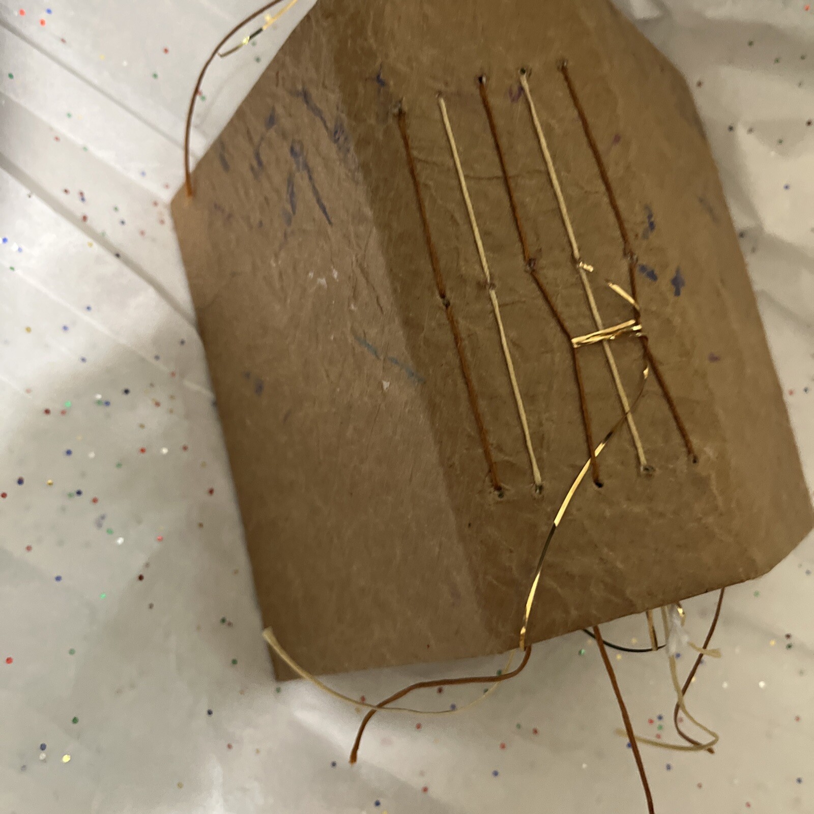 Junk Journal For Sale Brown Small Handmade